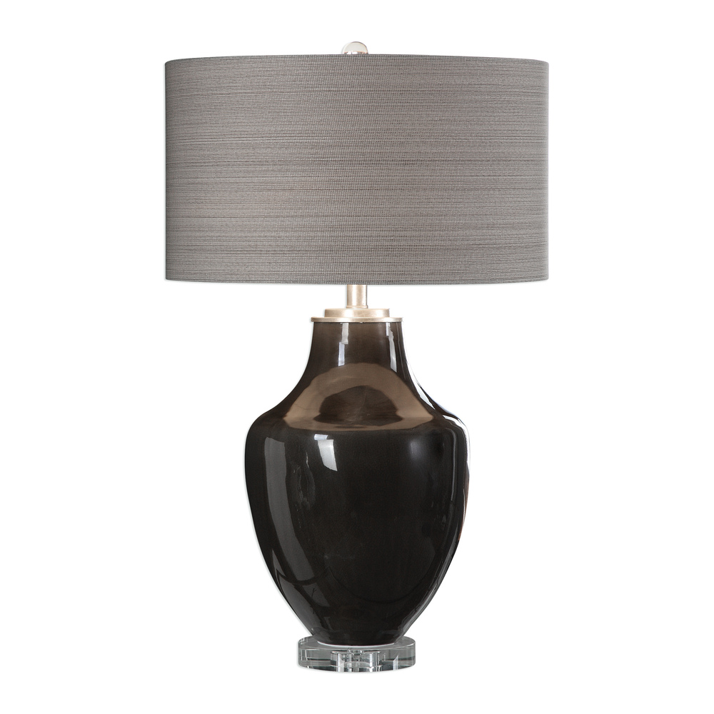 Dark gray table hot sale lamp